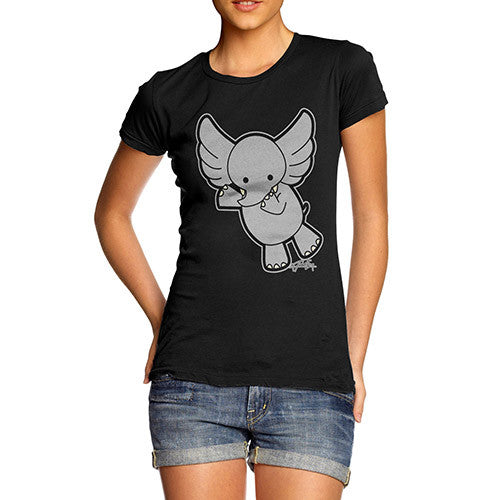Women's Flying Elephant T-Shirt