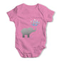 Elephant Fountain Baby Grow Bodysuit