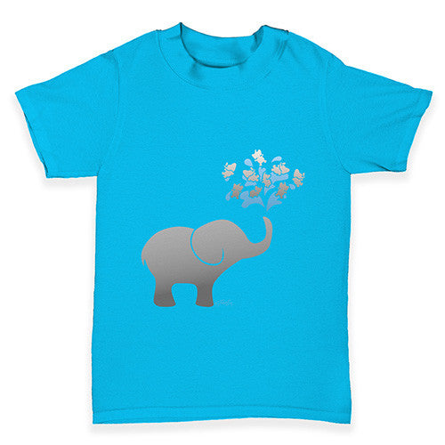 Elephant Fountain Baby Toddler T-Shirt