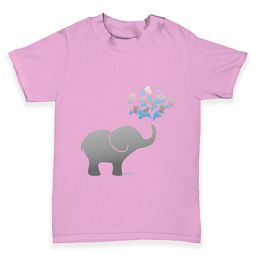 Elephant Fountain Baby Toddler T-Shirt