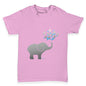 Elephant Fountain Baby Toddler T-Shirt