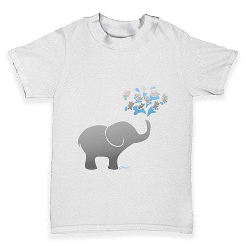 Elephant Fountain Baby Toddler T-Shirt