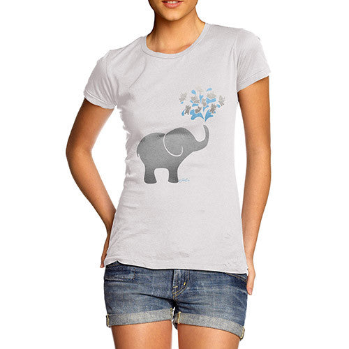 Women's Elephant Fountain T-Shirt