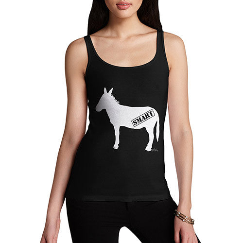 Women's Smart Ass Animal Print Tank Top