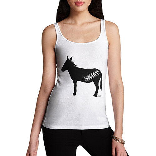 Women's Smart Ass Animal Print Tank Top