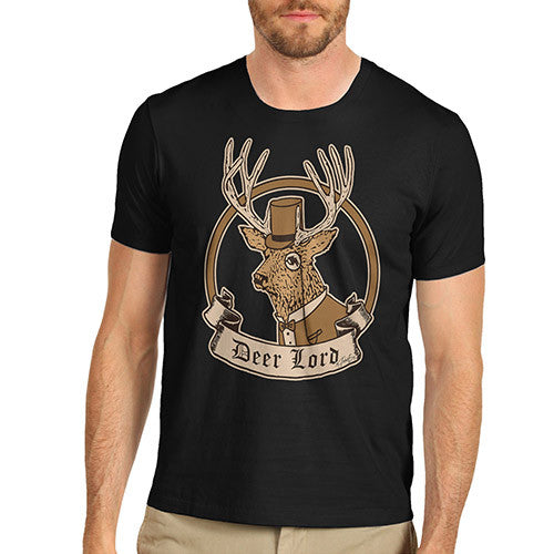 Men's Deer Lord Funny T-Shirt