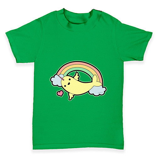 Narwhal Rainbow Fantasy Baby Toddler T-Shirt