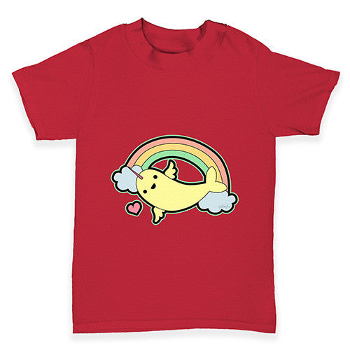 Narwhal Rainbow Fantasy Baby Toddler T-Shirt