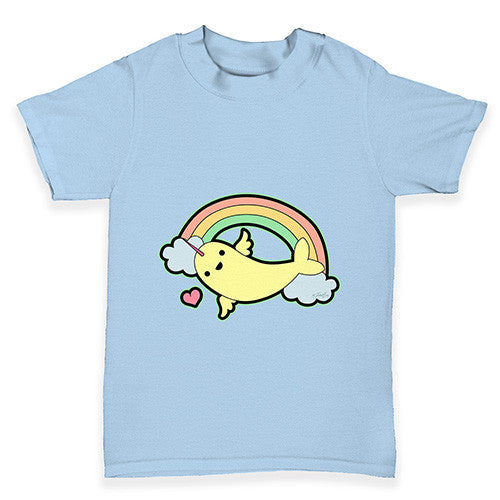 Narwhal Rainbow Fantasy Baby Toddler T-Shirt