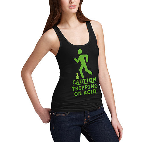 Women's Tripping On Acid Tank Top