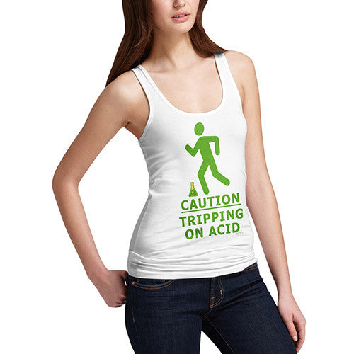 Women's Tripping On Acid Tank Top