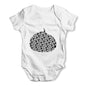 Blah Blah Blah Speech Bubble Baby Grow Bodysuit