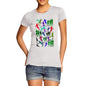 Women's Soccer Football Silhouettes T-Shirt