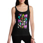 Women's Soccer Football Silhouettes Tank Top