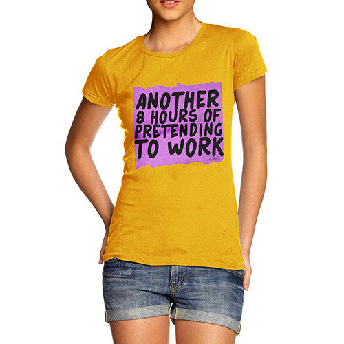 Women's Pretending To Work T-Shirt