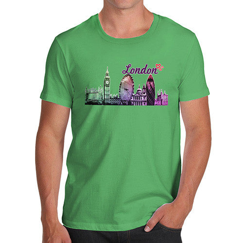 Men's Love London Cityscape T-Shirt