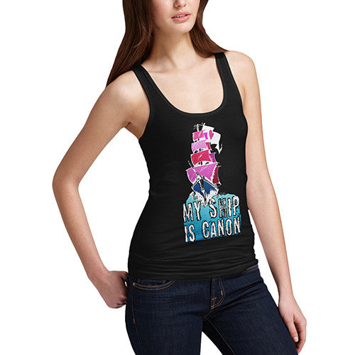 Women's My Ship Is Canon Tank Top