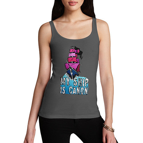 Women's My Ship Is Canon Tank Top