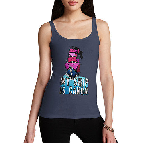 Women's My Ship Is Canon Tank Top