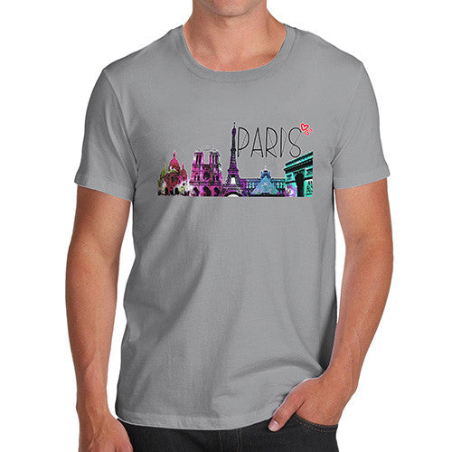 Men's Love Paris Landmarks T-Shirt