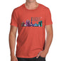 Men's Love Paris Landmarks T-Shirt