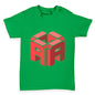 3D Alphabet Letter A Baby Toddler T-Shirt