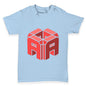 3D Alphabet Letter A Baby Toddler T-Shirt