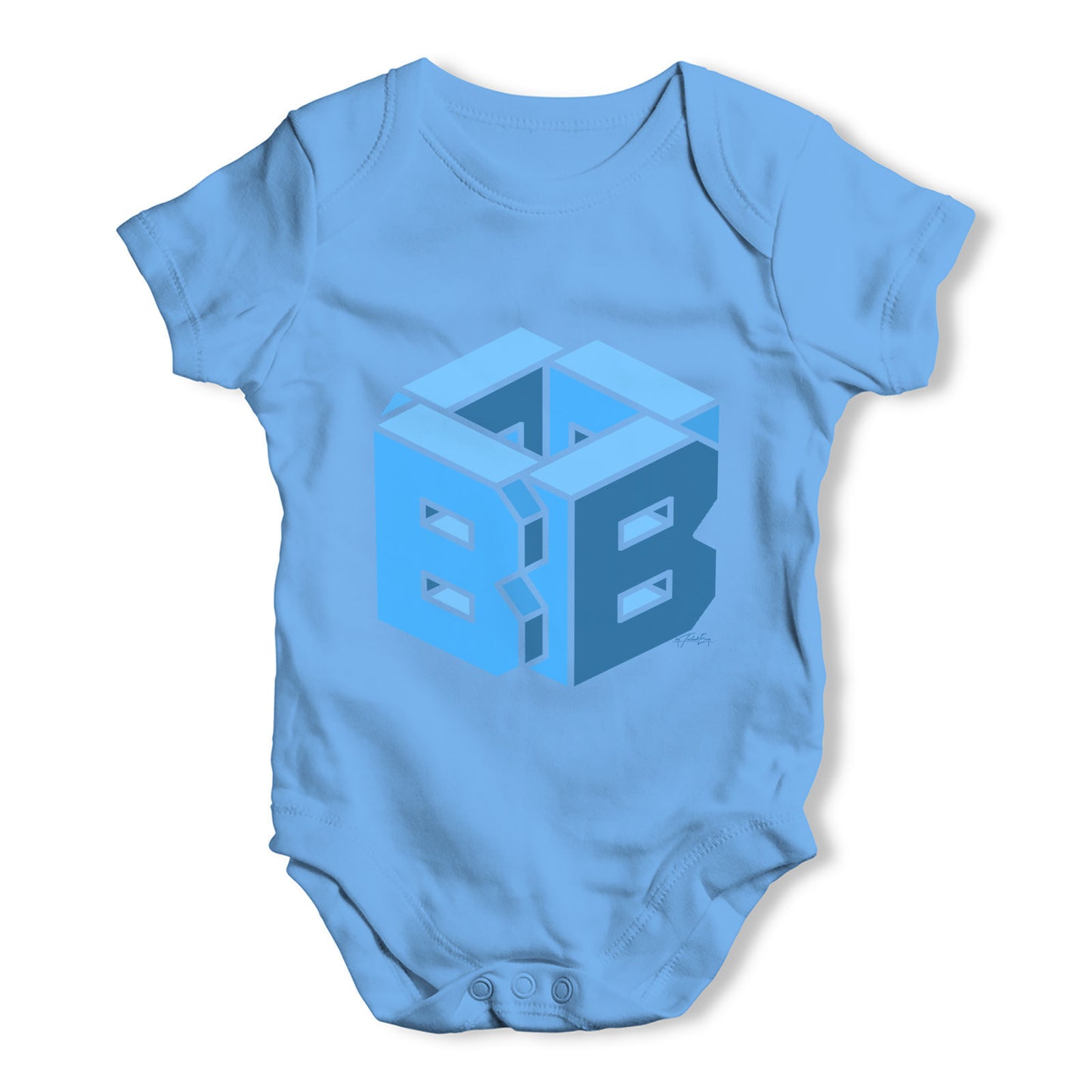 Alphabet Letter B Baby Grow Bodysuit