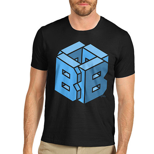 Men's Alphabet Letter B T-Shirt