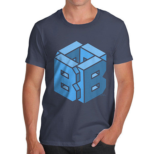 Men's Alphabet Letter B T-Shirt