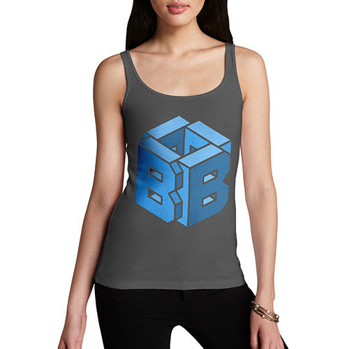 Women's Alphabet Letter B Tank Top