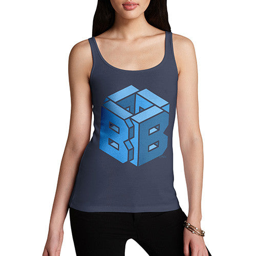 Women's Alphabet Letter B Tank Top