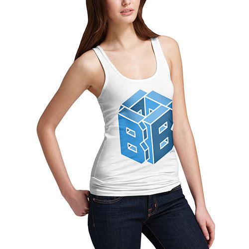 Women's Alphabet Letter B Tank Top