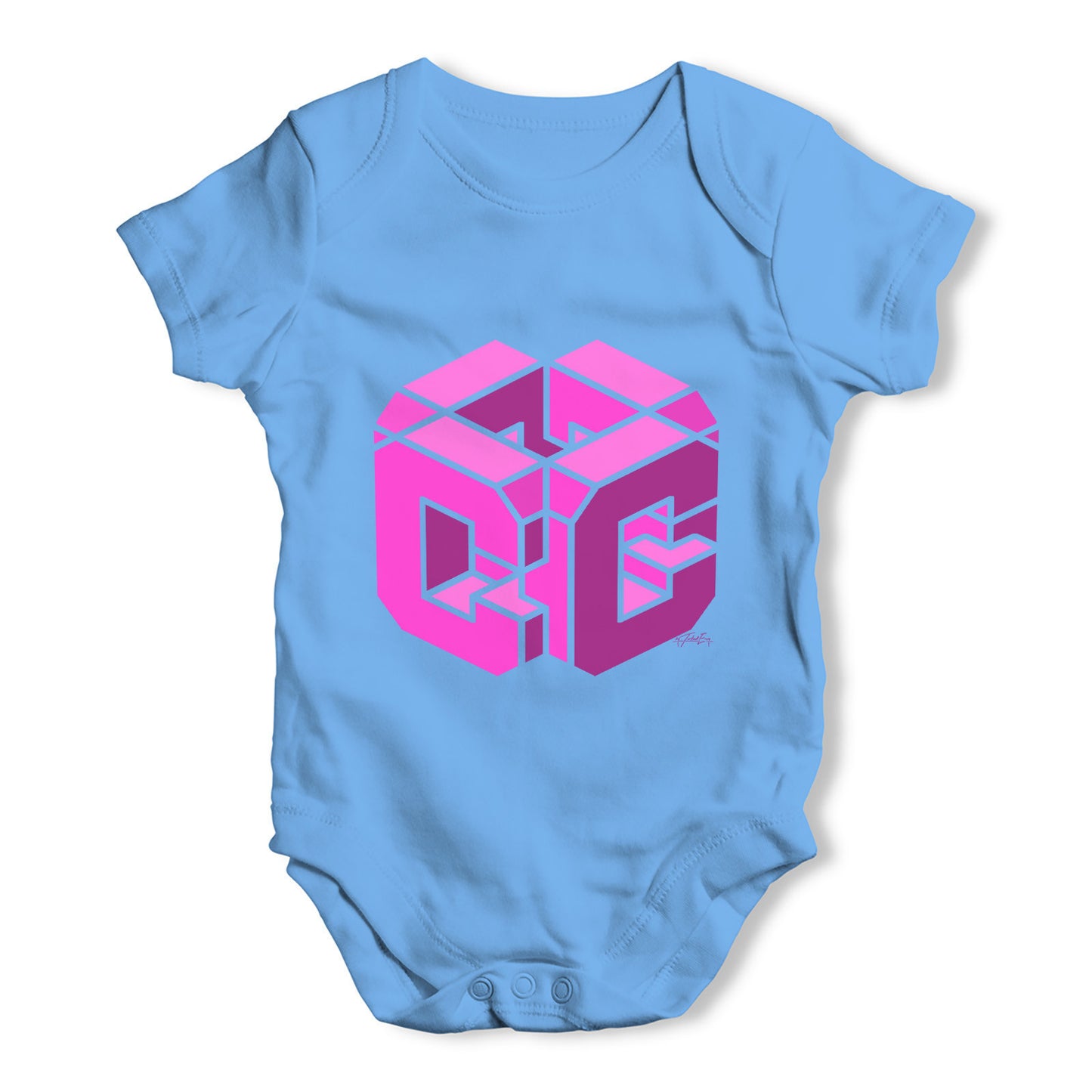 Alphabet Letter C Baby Grow Bodysuit