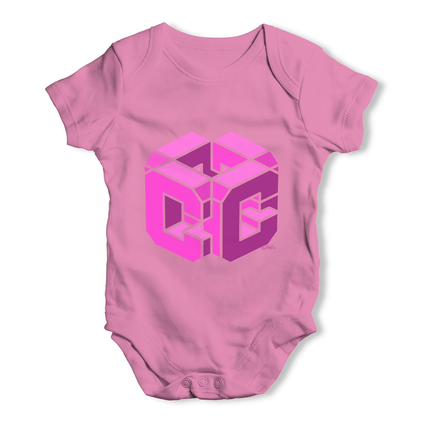 Alphabet Letter C Baby Grow Bodysuit