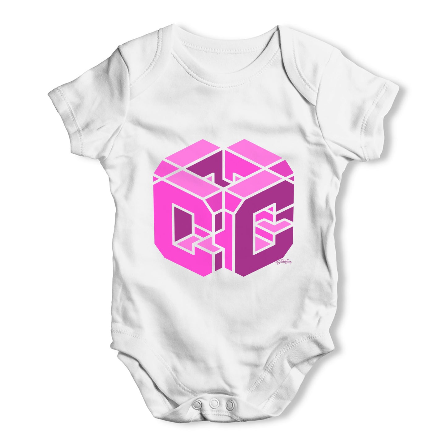 Alphabet Letter C Baby Grow Bodysuit