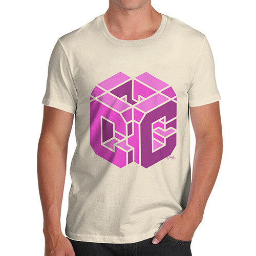 Men's Alphabet Letter C T-Shirt