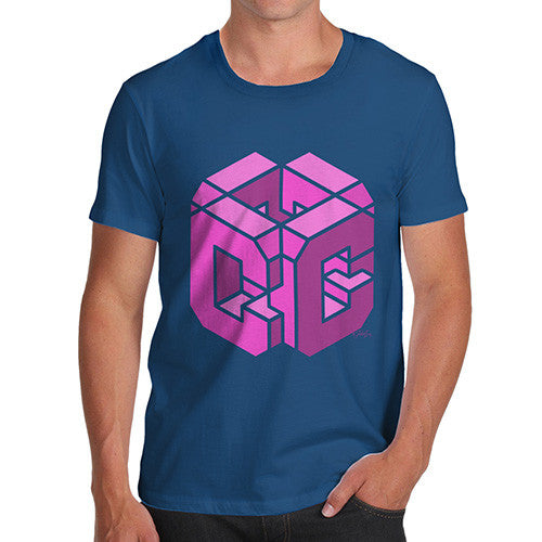 Men's Alphabet Letter C T-Shirt