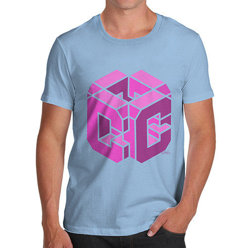 Men's Alphabet Letter C T-Shirt