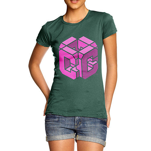 Women's Alphabet Letter C T-Shirt