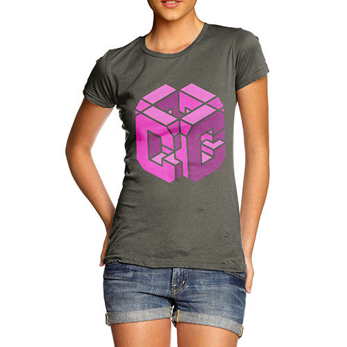 Women's Alphabet Letter C T-Shirt