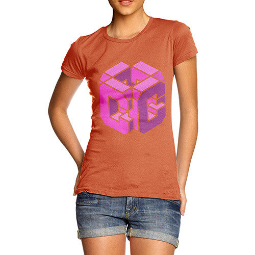 Women's Alphabet Letter C T-Shirt