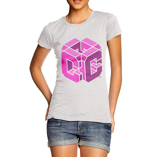 Women's Alphabet Letter C T-Shirt