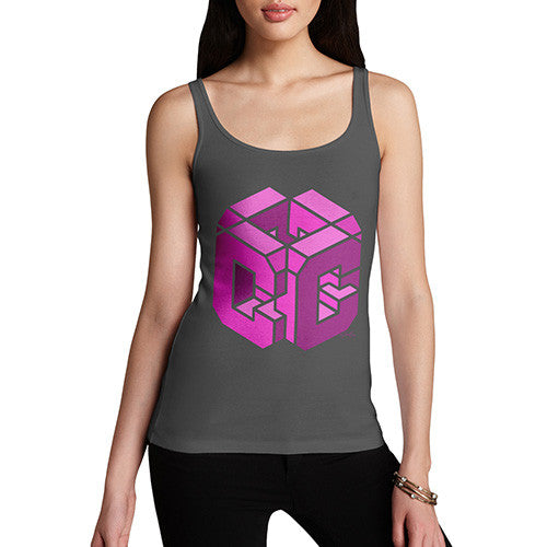 Women's Alphabet Letter C Tank Top