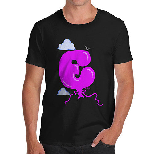 Men's Alphabet Letter E T-Shirt