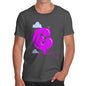 Men's Alphabet Letter E T-Shirt