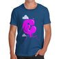 Men's Alphabet Letter E T-Shirt