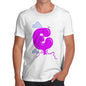 Men's Alphabet Letter E T-Shirt