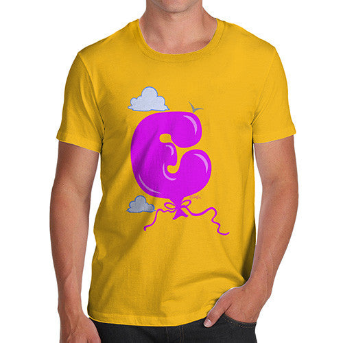 Men's Alphabet Letter E T-Shirt