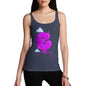 Women's Alphabet Letter E Tank Top